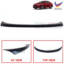 Toyota Vios NCP150 (3rd Gen) 2013-2018 Ducktail ABS Plastic OEM Rear Bonnet Trunk Boot Lip Spoiler (Black)